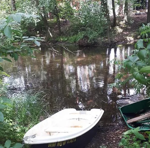 Dom W Gaju Nad Jeziorem Debno